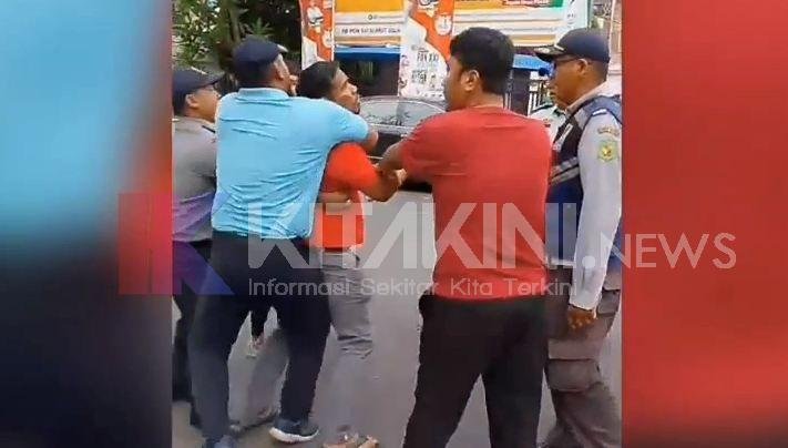 Viral Petugas Dishub Medan Piting Satpam Kantor Dinas Provionsi