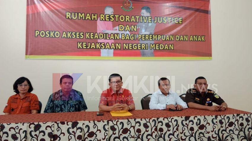 Kajari Medan Resmikan Posko Akses Keadilan Bagi Perempuan dan Anak