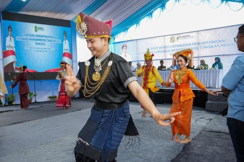 Belawan Sicanang Dikunjungi Tim Klarifikasi Lapangan dan Penjaringan Desa dan Kelurahan Berprestasi