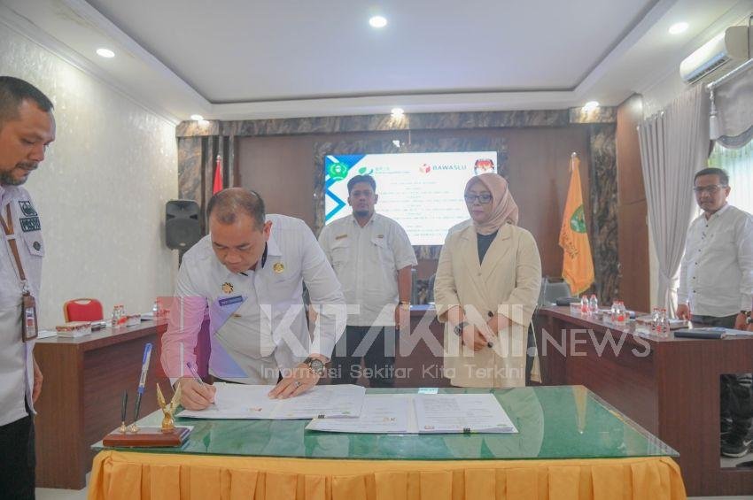 Pemko Padangsidimpuan Teken Kerja Sama dengan PLN, BPJS Ketenagakerjaan, KPU, Bawaslu