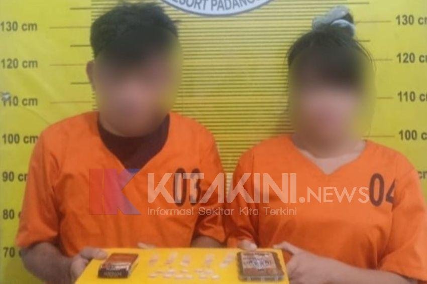 Pasangan Kekasih Ini Berdua di Kontrakan dan Simpan Sabu di Kotak Rokok