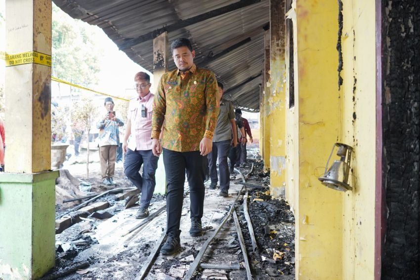 Perkim Cikataru Diminta Wali Kota Segera Perbaiki Ruang Belajar Siswa SMPN 20 Medan