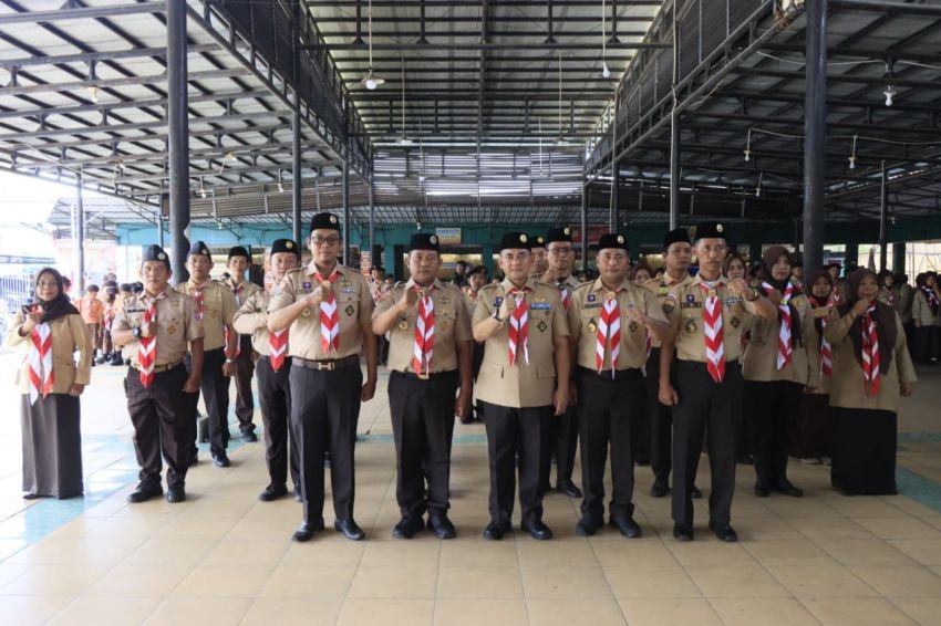Majelis Pembimbing Ranting dan Pengurus Kwartir Ranting Gerakan Pramuka Binjai Kota Resmi Dikukuhkan dan Dilantik
