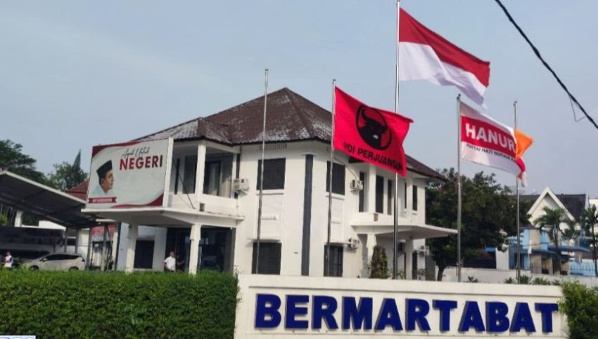 Soal Pengibaran Bendera PDI-P dan Hanura di Rumah Pemenangan Edy Rahmayadi, Ini kata Choky
