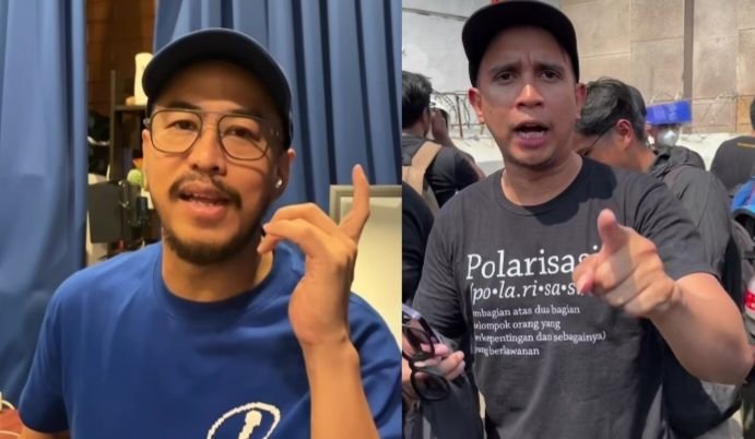 Pandji Pragiwaksono dan Andovi da Lopez Terima Ancaman Saat Akan Ikut Aksi di Senayan
