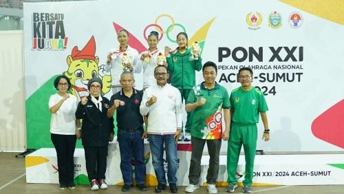 Riau dan DKI Jakarta Ulangi Kesuksesan di Hari Ke 2 Senam Artistik PON 2024