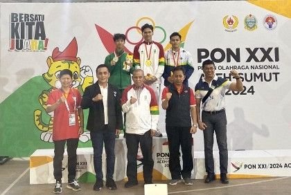 Jawa Timur Pecah Telur Raih Emas di Senam Artistik PON XXI