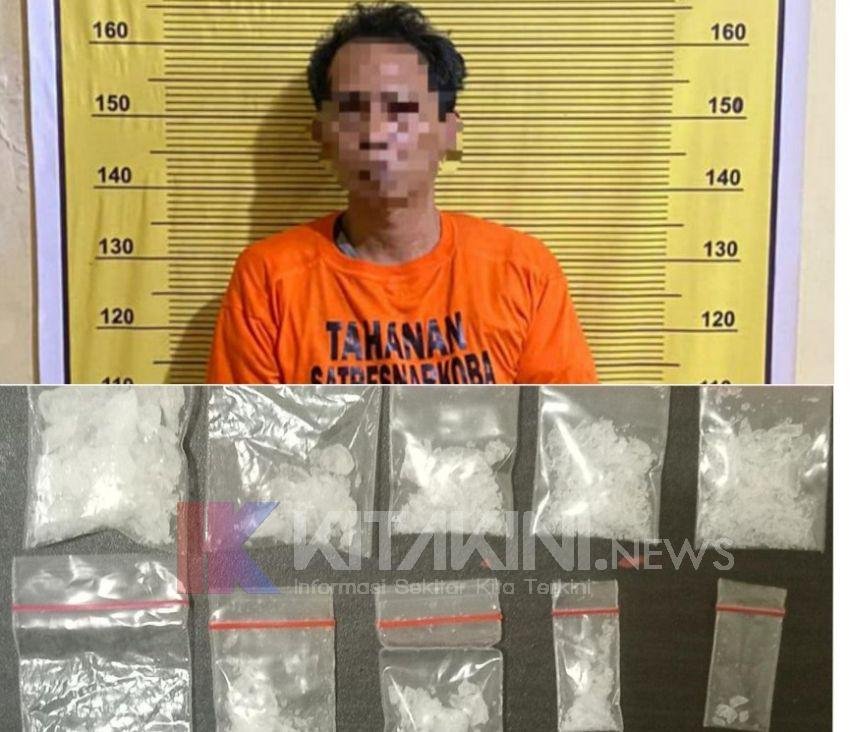 Polres Binjai Tangkap Pengedar 10 Paket Sabu