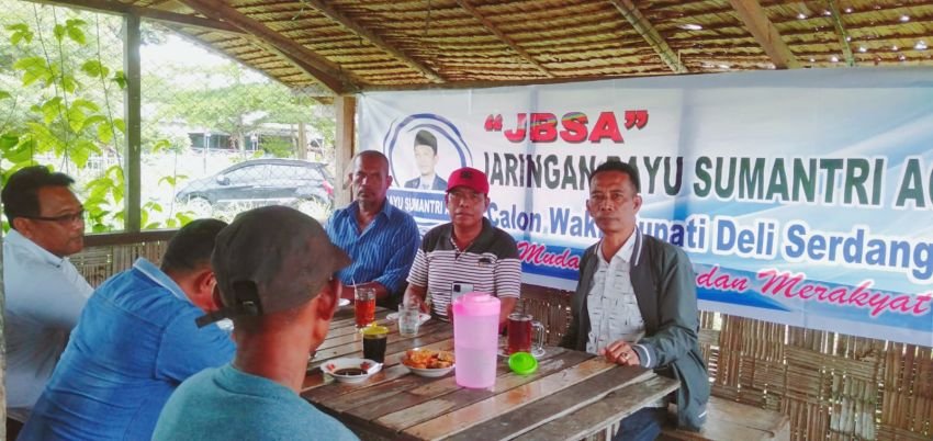 Team Bayu Pendukung Cabun Yusuf Siregar-Bayu Sumantri Kunjungi Desa Tengah dan Kampung Belacan Pantai Labu