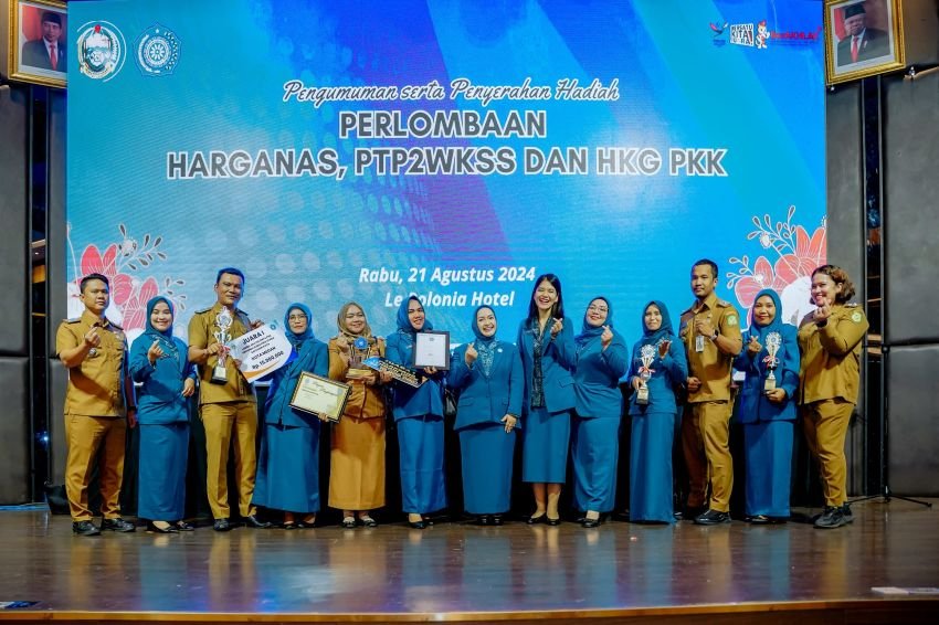 Berbagai Raihan Prestasi TP PKK Kota Medan di Jambore Kader PKK