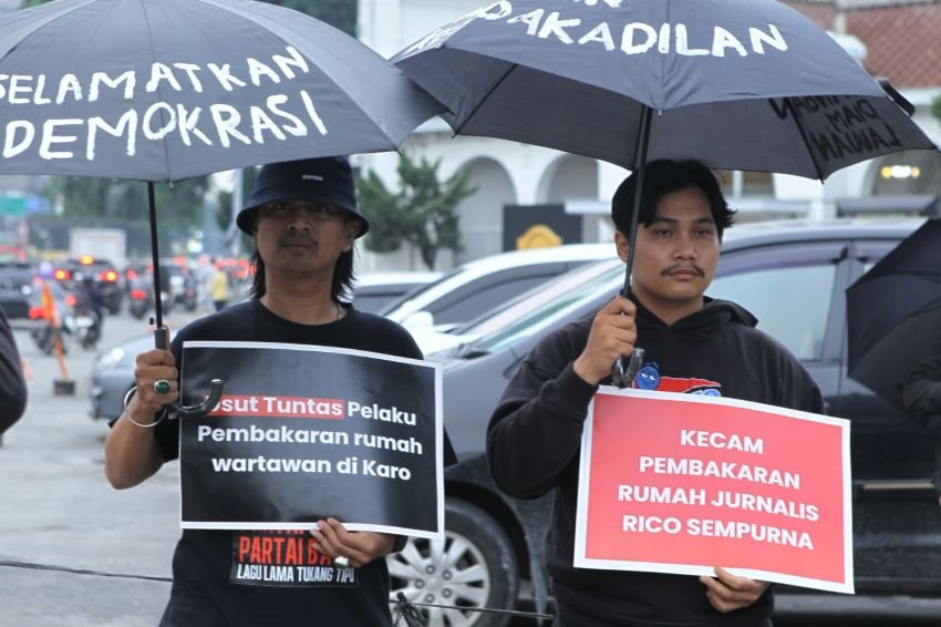 Desak POmdam I/BB Tetapkan KOptu HB Tersangka, Begini Aksi Kamisan KKJ Sumut