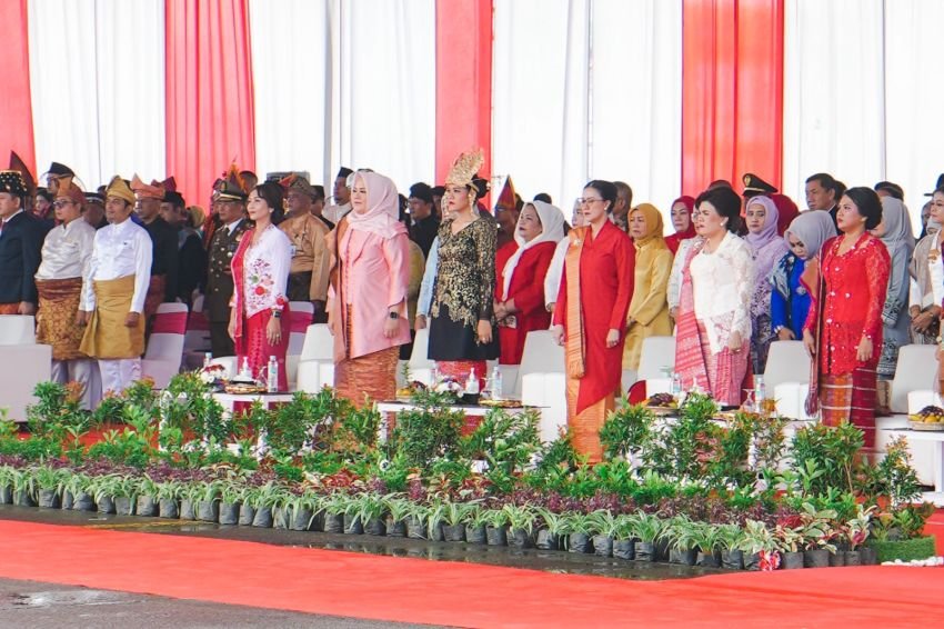 Keragaman Etnis Medan Tampak di Upacara HUT Kemerdekaan RI Ke-79