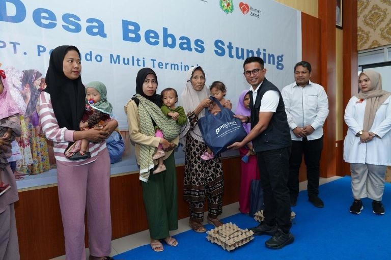 Dukung Penurunan Stunting dan Gizi Buruk, Pelindo Multi Terminal Perkuat Program Kesehatan