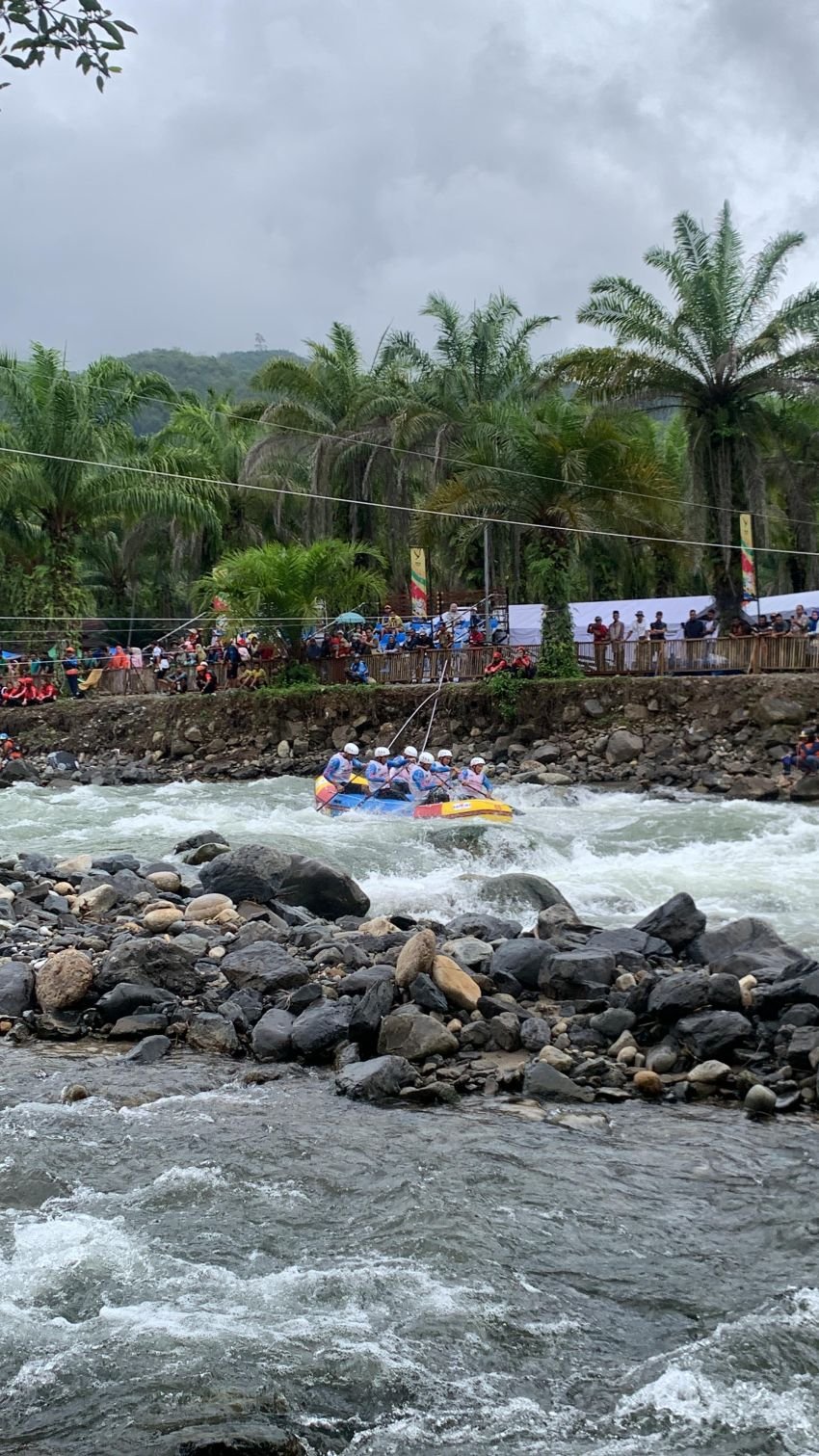 Arung Jeram Sumut Tambah Koleksi Medali di PON XXI 2024