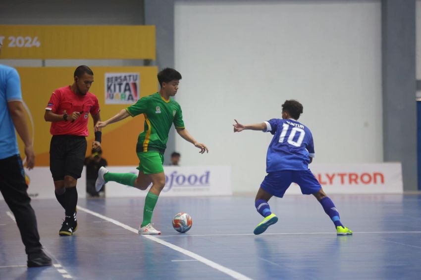 Harap-Harap Cemas, Tim Futsal Putra Sumut Tetap Jaga Asa Lolos Semi Final