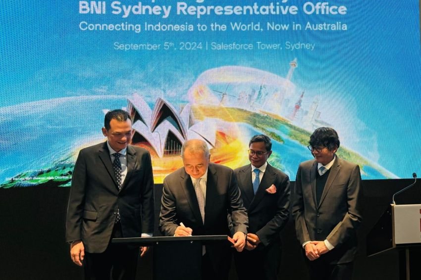 Pertama di Australia, BNI Resmikan Kantor Perwakilan di Sydney