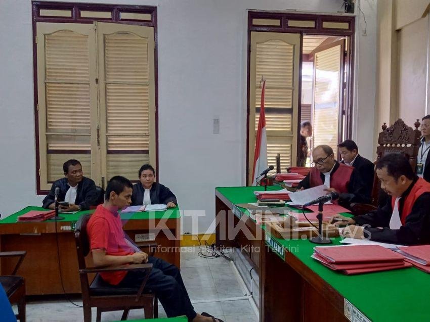Bunuh Abang Tiri karena Berebut Lahan Mengatur Lalulintas Jalan, "Pak Ogah" Diadili di PN Medan