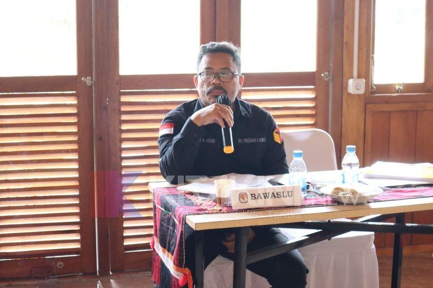 Bawaslu Tapsel Hadiri Petapan DPT Pada Pemilihan Serentak Tahun 2024