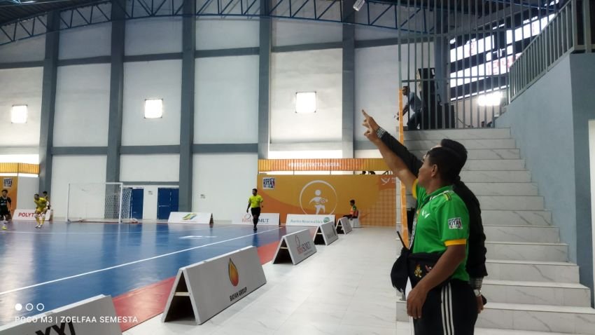 Atap Venue Futsal Bocor, Hendro Susanto Sidak ke GOR Astaka