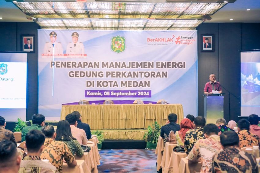 Pemko Medan Gelar Penerapan Manajemen Energi Gedung Perkantoran