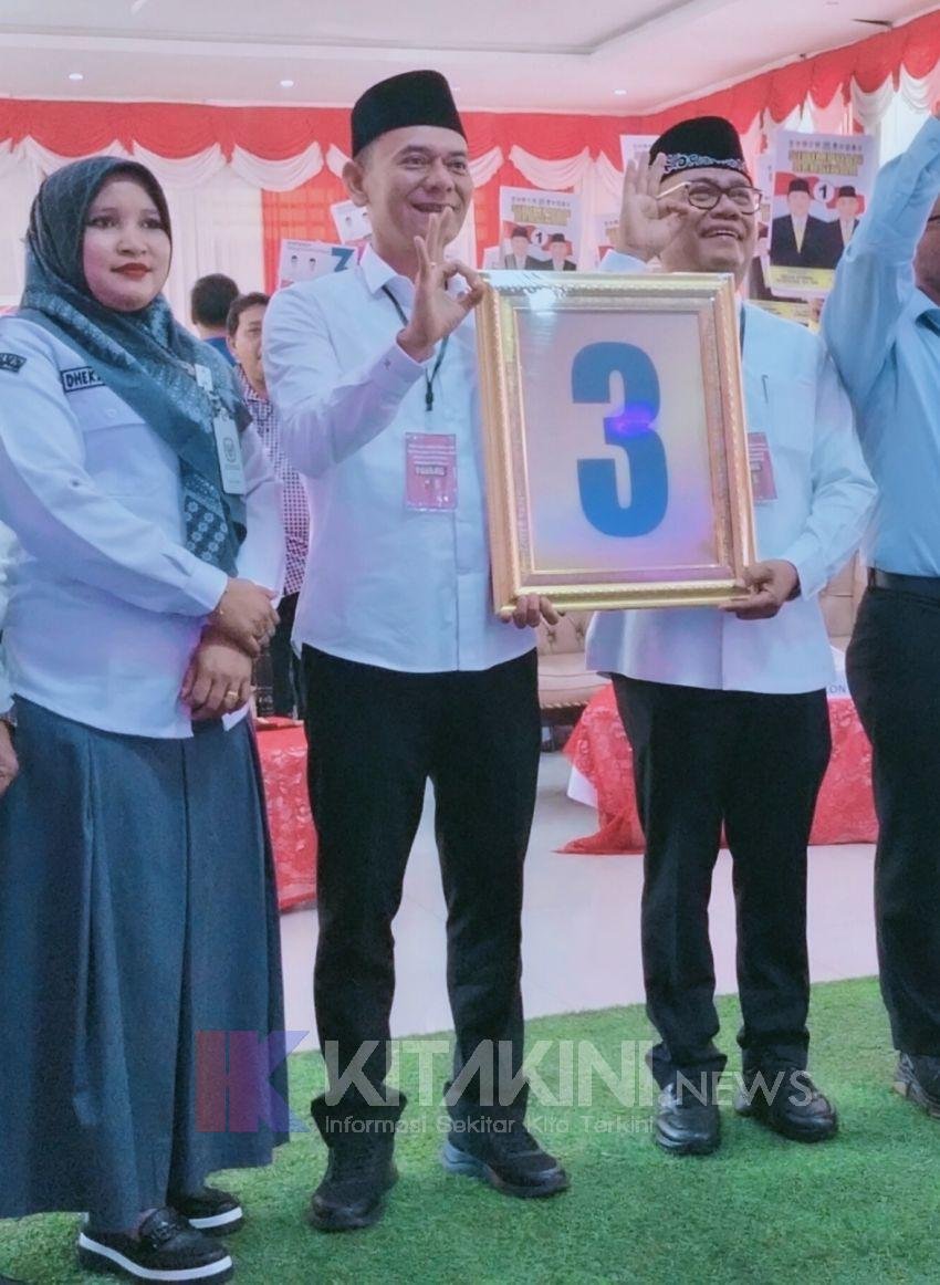 Pilkada Sidimpuan, Hapendi Harahap-Gempar Nauli Nomor Urut 3
