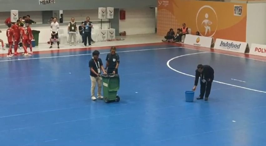 Atap Venue Futsal Bocor, Hendro Susanto: Sungguh Memprihatinkan Sebagai Tuan Rumah