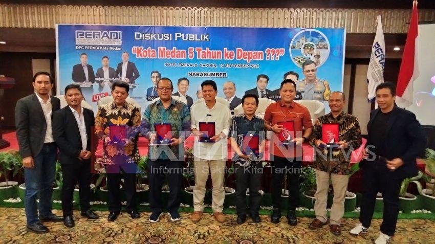 Peradi Medan Gelar Diskusi Publik &lsquo;Kota Medan 5 Tahun ke Depan&rsquo;