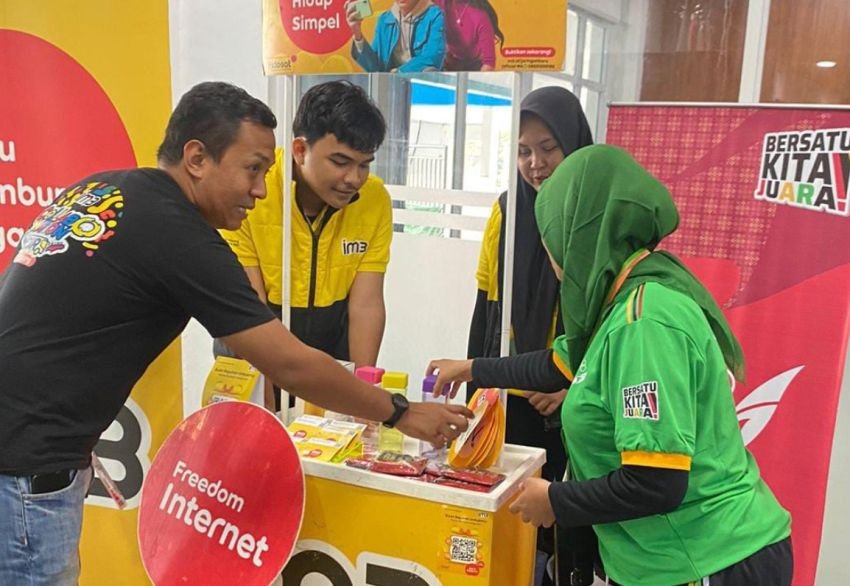 PON XXI Aceh-Sumut, Indosat Catatkan Lonjakan Trafik