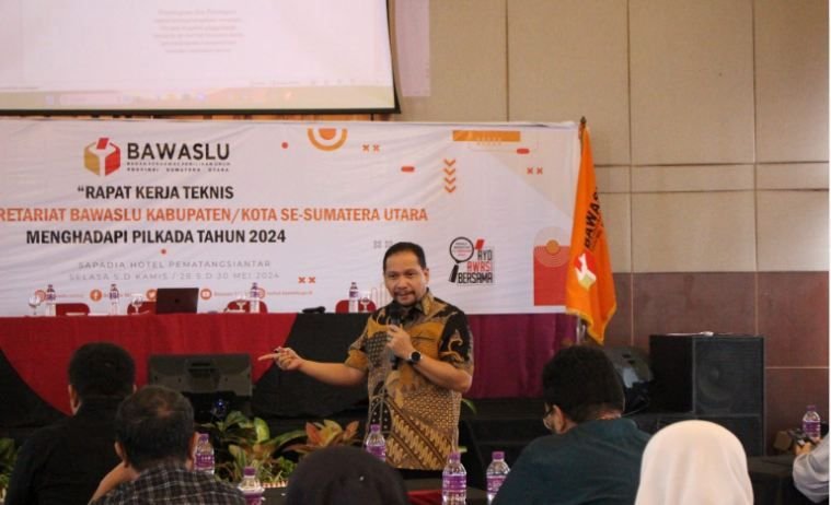 Pastikan Dukungan Administrasi, Bawaslu Sumut Lakukan Penguatan Kesekretariatan