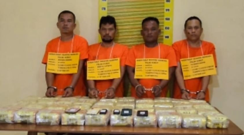 Aksi Saling Tembak Terjadi Saat Poldasu Kejar Pelaku Jaringan Narkoba 40 Kg Sabu