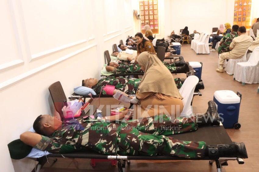 Sambut Hari Jadi Humas Polri Ke-73, Polres Binjai Gelar Donor Darah