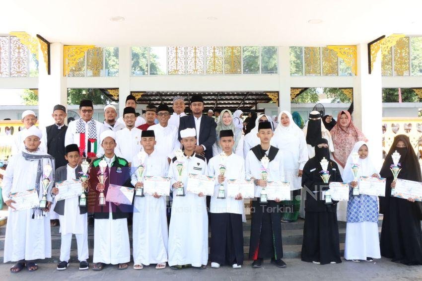 Rizky Yunanda Sitepu Pimpin Upacara Peringatan Hari Santri 2024