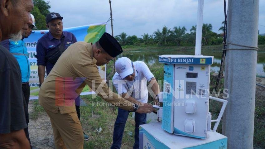 Pj Bupati Langkat Faisal Hasrimy Realisasikan Listrik Masuk Tambak