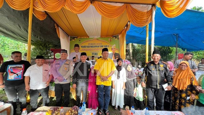 Syah Afandin Bersama PJMLI Santuni Anak Yatim dan Kaum Dhuafa