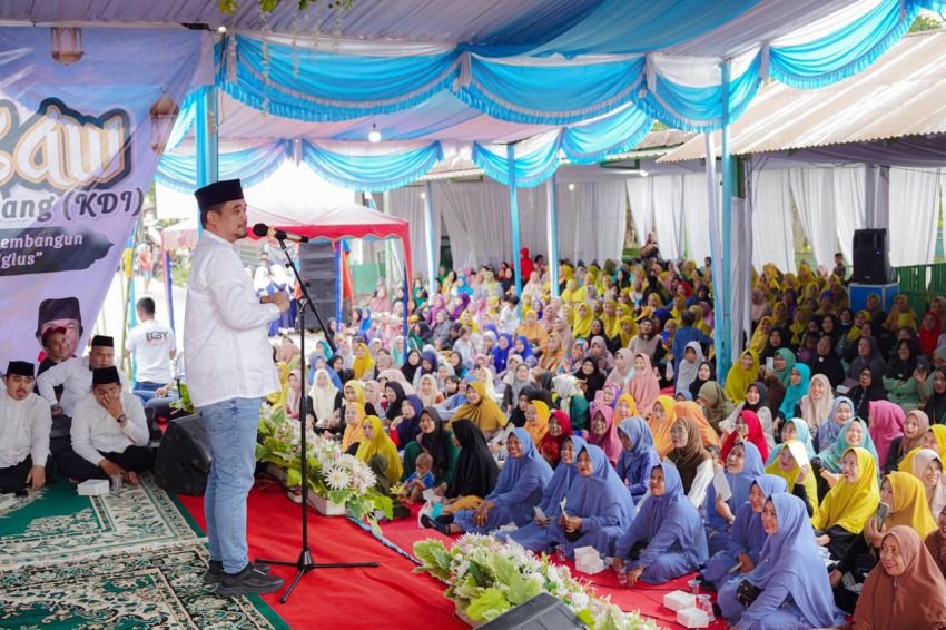 Hadiri Maulid Akbar KDM Deliserdang, Bobby Nasution Ungkap Target Berobat Gratis