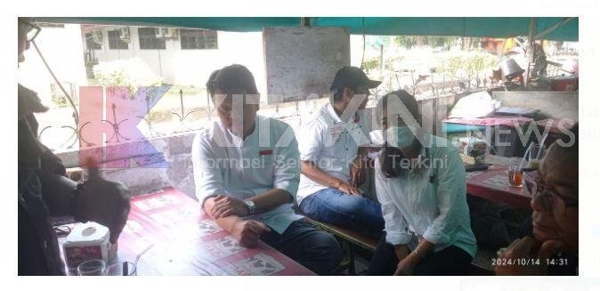 Prof Ridha Silaturahmi ke Warkop Jurnalis Medan
