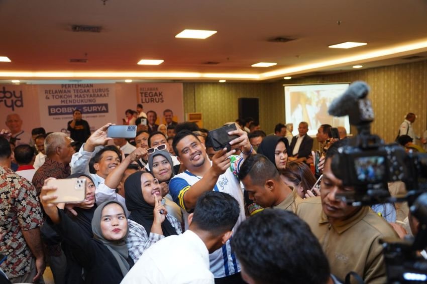 Dukungan Relawan Tegak Lurus untuk Bobby-Surya: Harapan Baru bagi Sumatera Utara