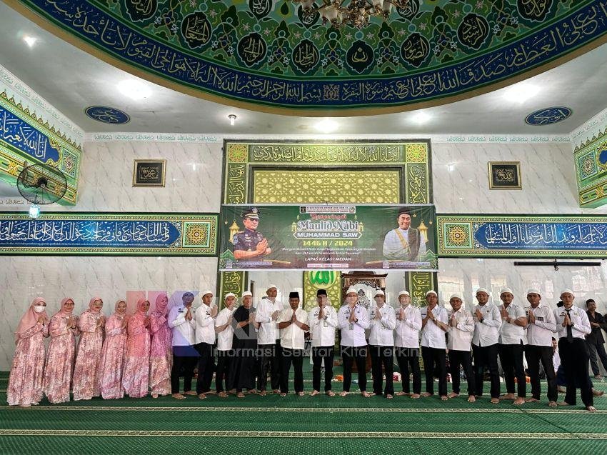 Perayaan Maulid Nabi SAW 1446 H, Lapas Medan Gelar MOU dengan YPAI dan Undang Anak Yatim Piatu
