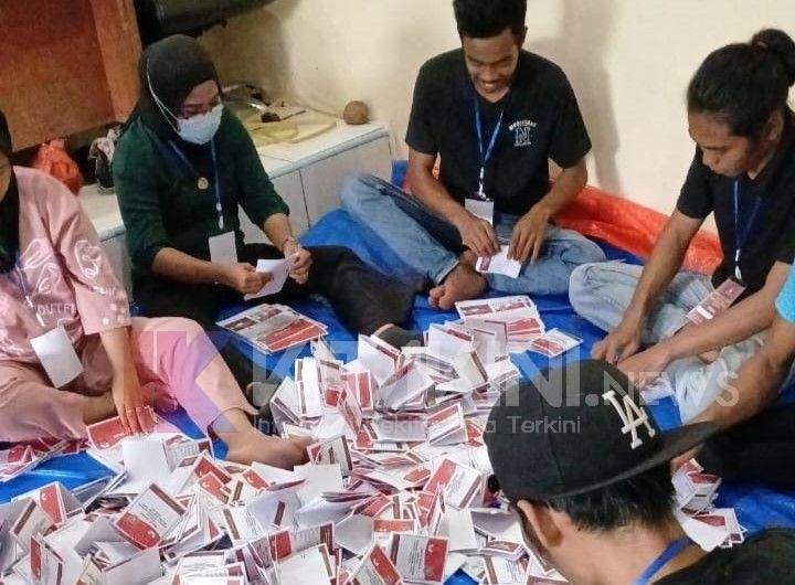 Sebanyak 190 Warga Binjai Sortir dan Lipat Surat Suara Pilkada 2024