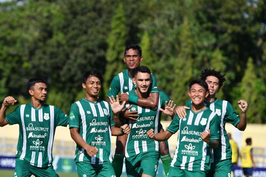 PSMS Medan Amankan Tiga Poin Lewat Kemenangan Tipis atas Persikota Tangerang, Naik ke 3 Besar