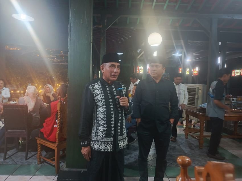 Silaturahmi Edy Rahmayadi dengan Wartawan: Komitmen untuk Pilgubsu yang Bersih