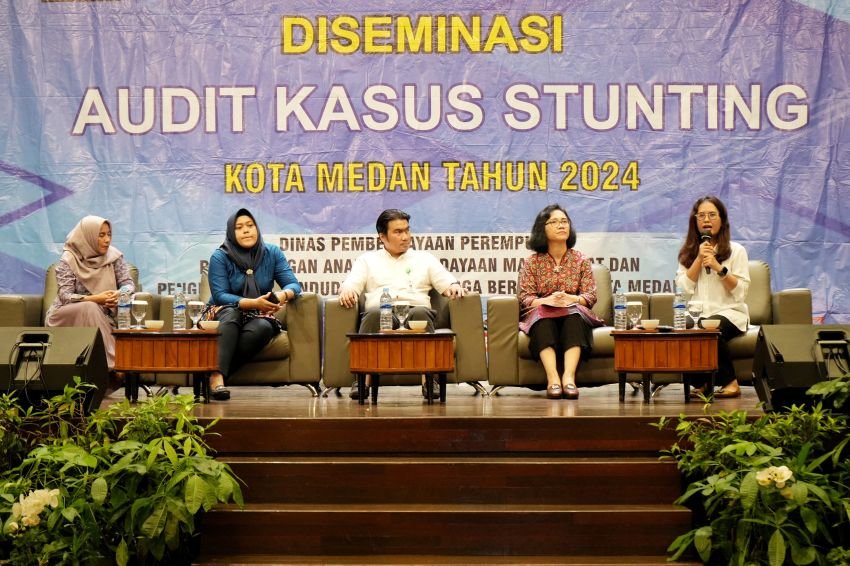Diseminasi Audit Kasus Stunting di Medan, Target Penurunan Angka Stunting 14% pada 2024
