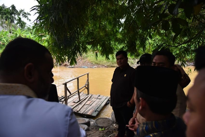 Komisi 4 DPRD Medan Soroti Jembatan Rusak di Medan Polonia