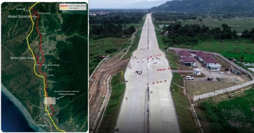 Padang &ndash; Sicincin, Tol Pertama di Provinsi Sumatera Barat Dibuka Selama Nataru