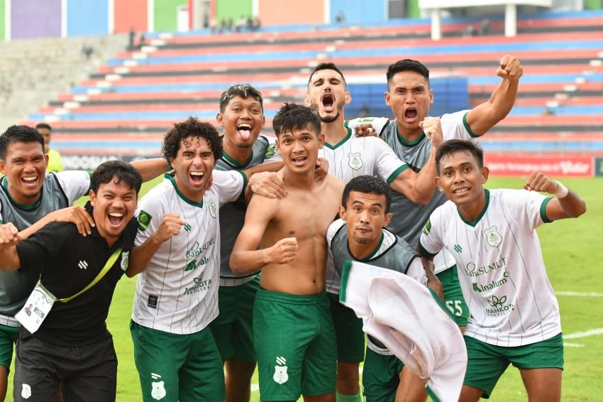 PSMS Medan Menang 1-0 atas Nusantara United, Dua Pemain Cedera