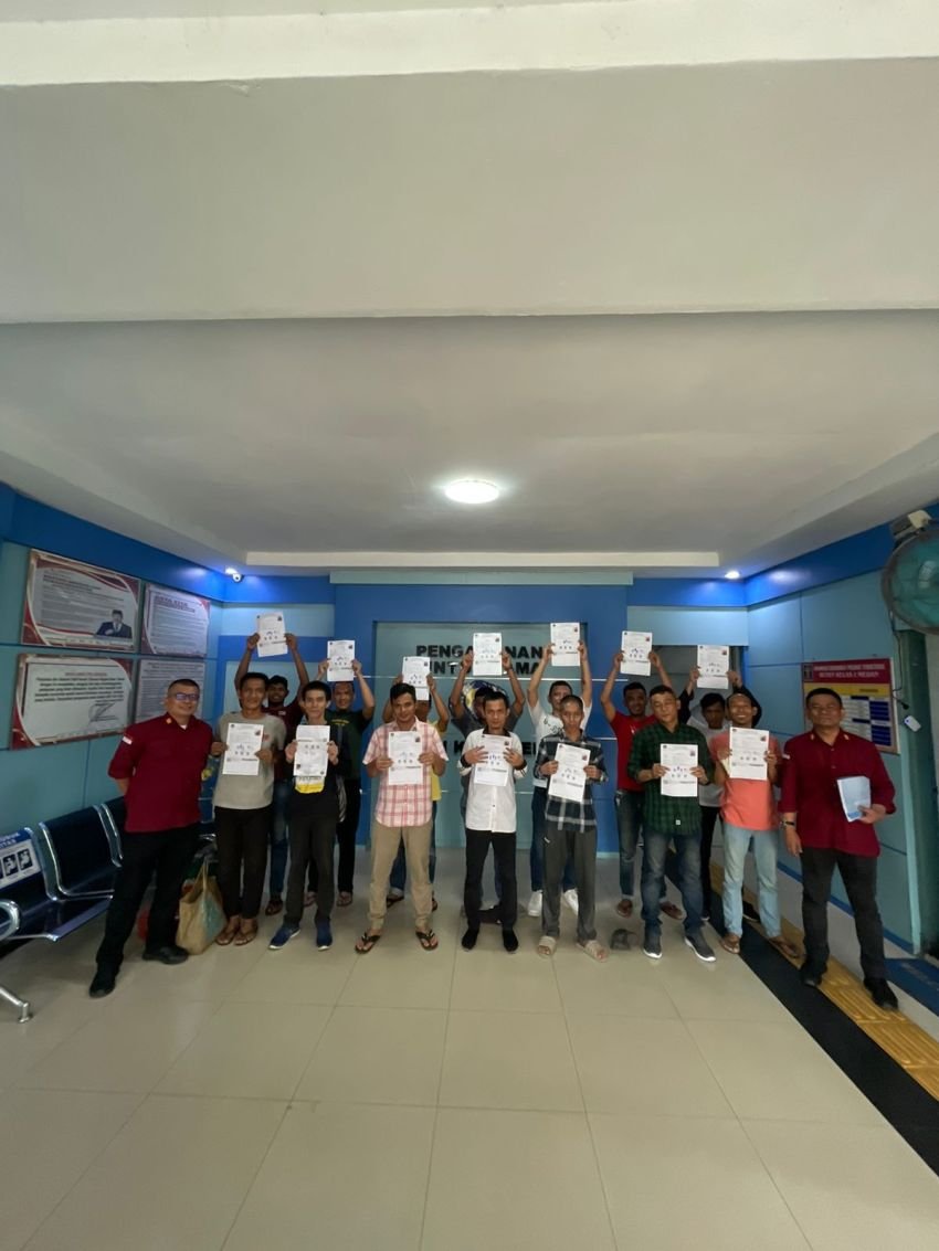 Peroleh Hak Integrasi, 14 Orang Warga Binaan Rutan Medan Bebas Bersyarat