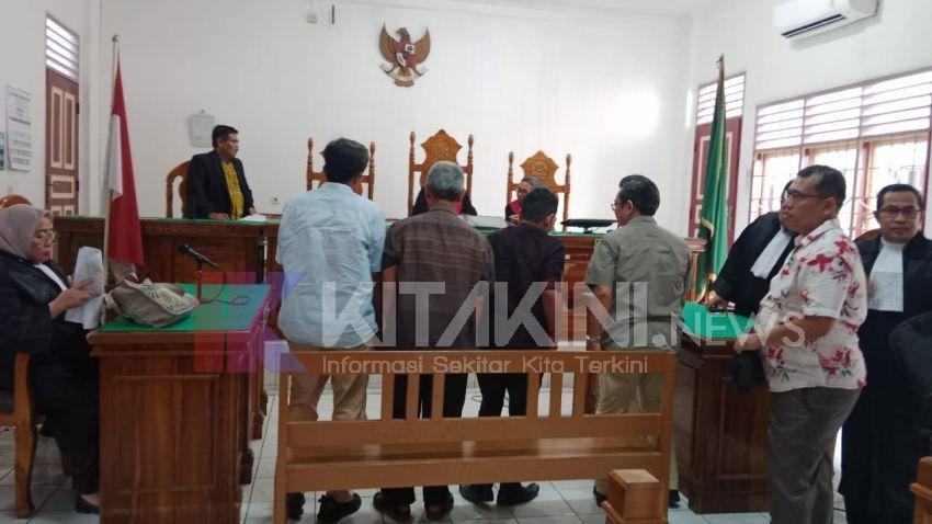 Empat Terdakwa Korupsi Pembangunan Jalan di Madina Dihukum Setahun Penjara