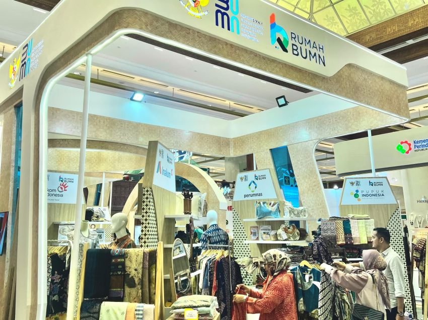 Rumah BUMN Tampilkan Produk Unggulan UMKM di INACRAFT 2025