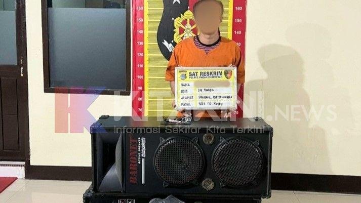 Aksi Pencuri ATK di Toko Fotokopi Padangsidimpuan Terungkap
