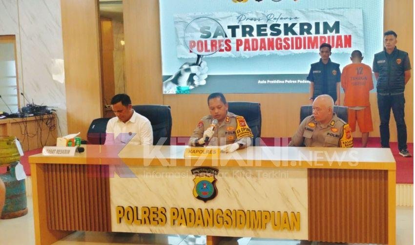 Satreskrim Polres Padangsidimpuan Tangkap Pelaku Pembobol Rumah
